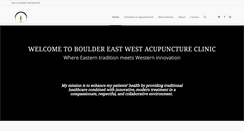 Desktop Screenshot of bouldereastwestacupuncture.com